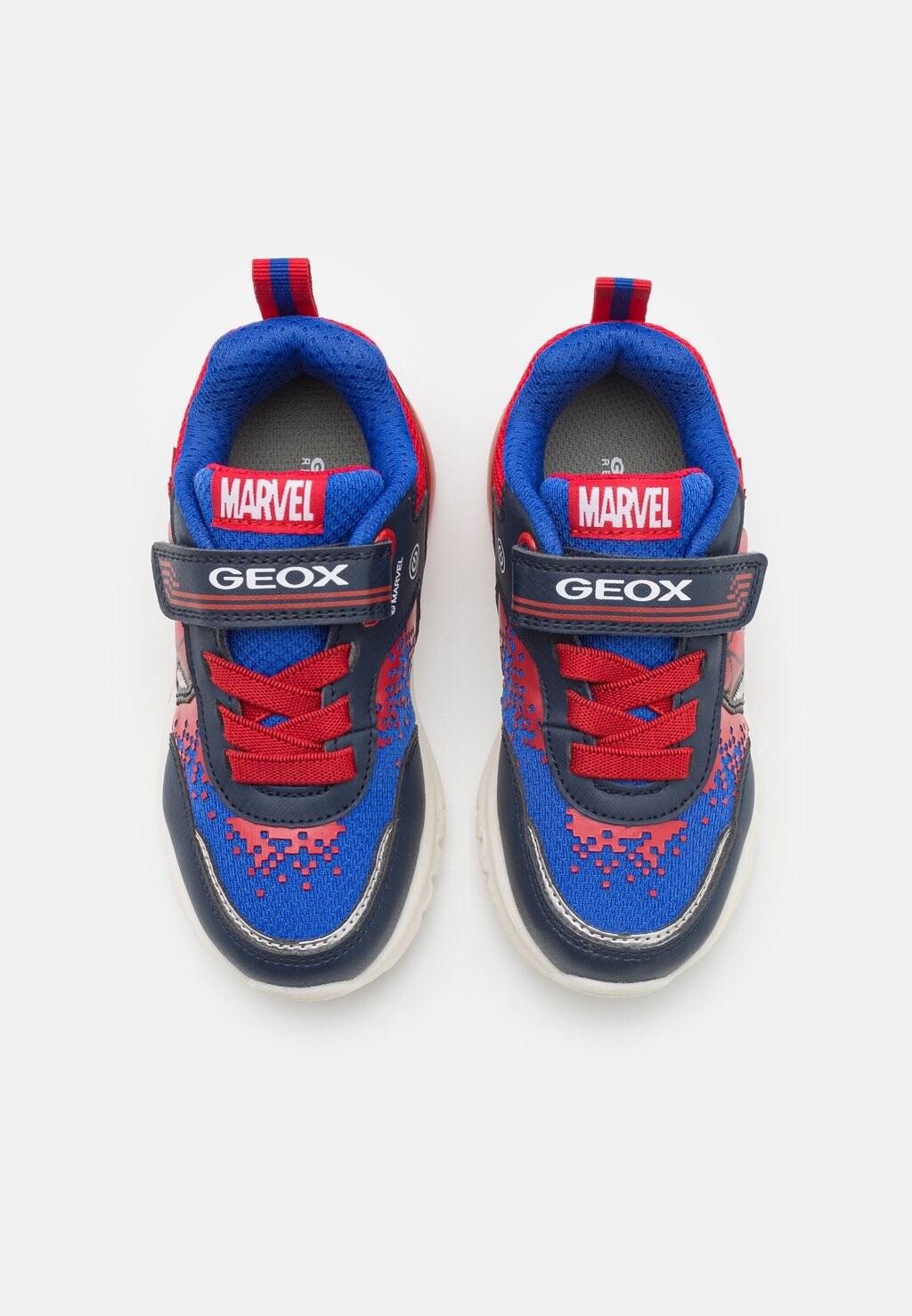 Кроссовки низкие MARVEL SPIDERMAN CIBERDRON BOY Geox, цвет navy/red — фото 4