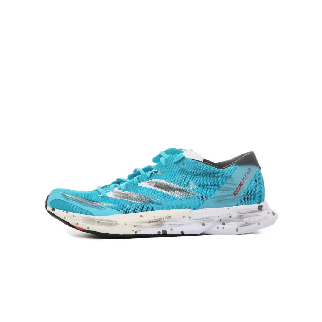 

Кроссовки Adizero Adios SMC мужские с низким верхом, синие/черные Adidas