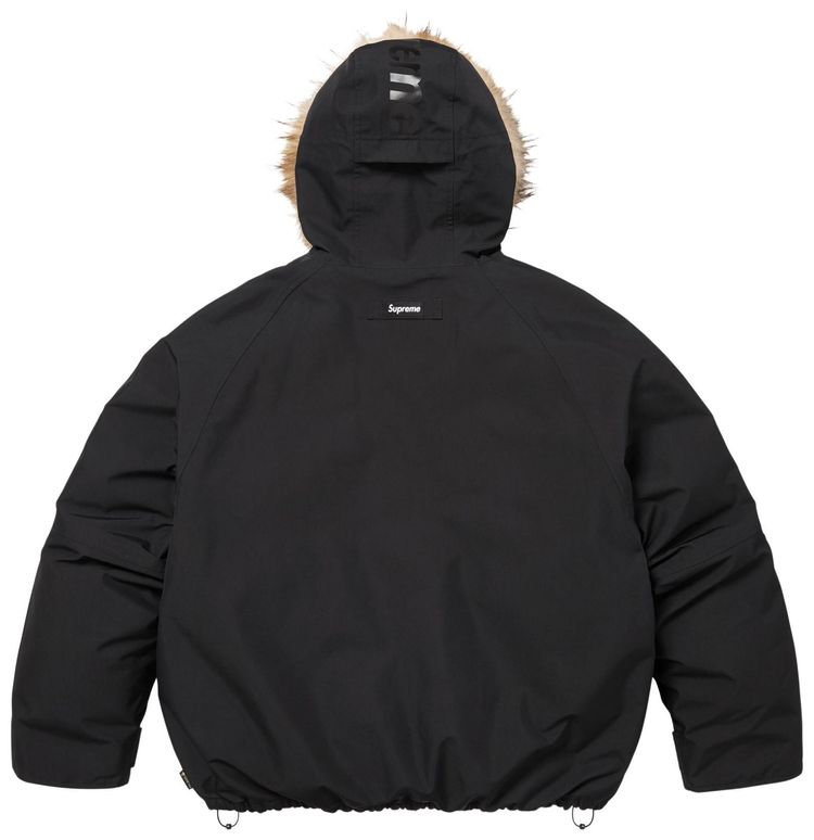 Парка Supreme 2-в-1 из мембраны GORE-TEX + двусторонняя пуховая куртка-подкладка 700-Fill, черный — фото 2