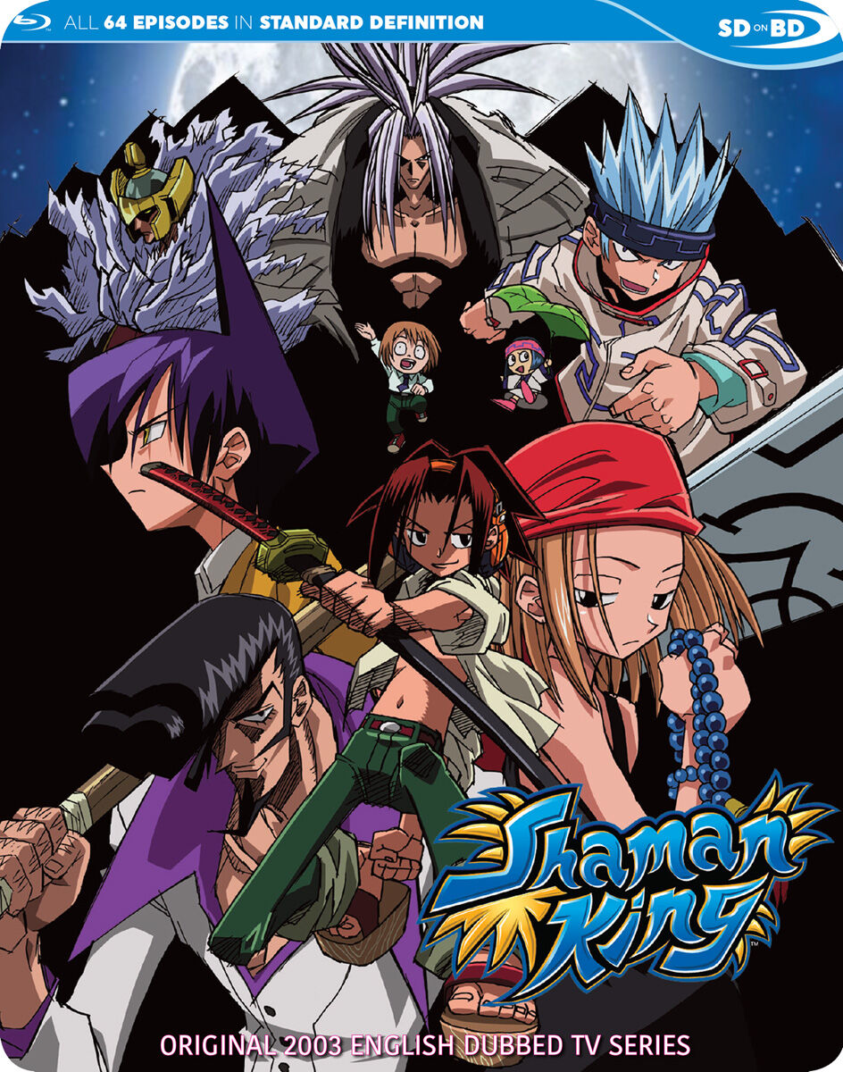 

Blu-Ray диск Shaman King Original Series (English Language) Blu-ray