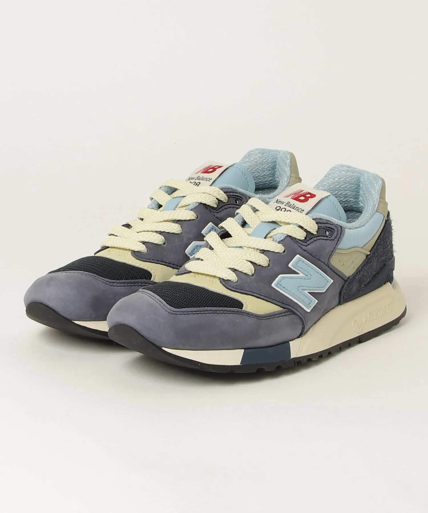 Унисекс кроссовки New Balance Made in USA 998 тёмно-синие