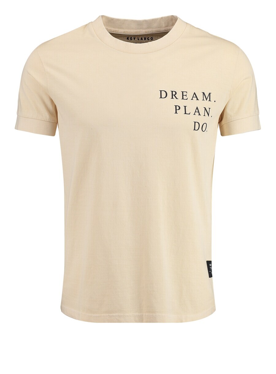 

Классическая футболка Key Largo Shirt MT PLAN, песочный