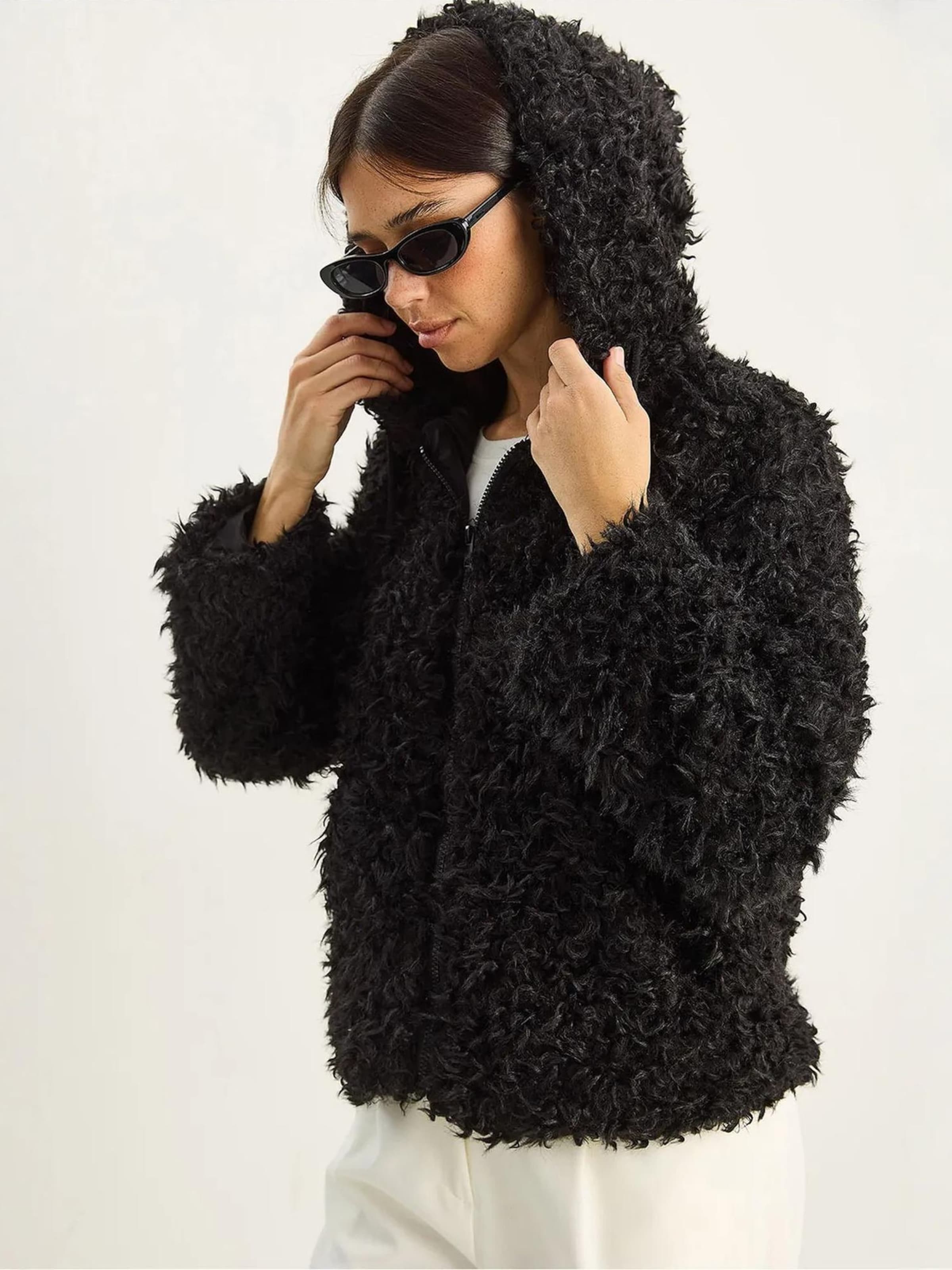 

Bianco Lucci Куртка для межсезонья в черном цвете