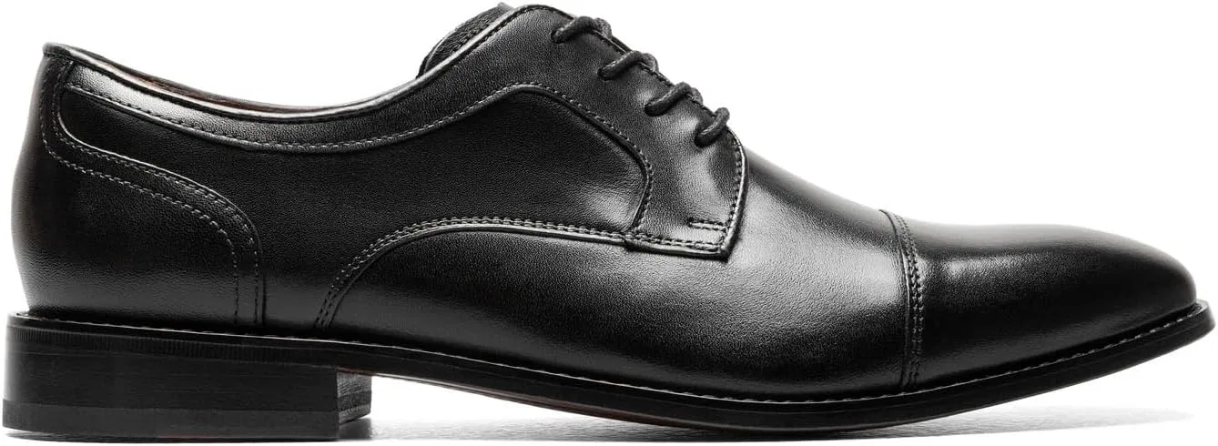 Туфли Florsheim Conetta Oxford Men's Oxford Toe Cap, Black — фото 3