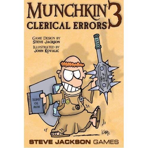 

Настольная игра Munchkin 3: Clerical Errors (Colour) Steve Jackson Games