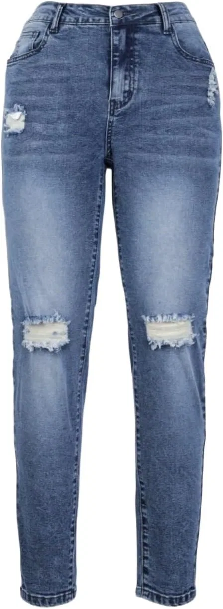 Джинсы High Waisted, Legendary, синие
