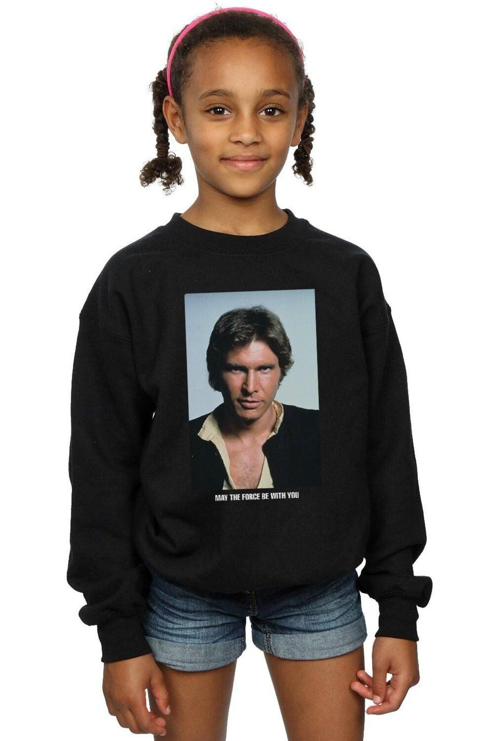 

Толстовка Han Solo May The Force Star Wars, черный