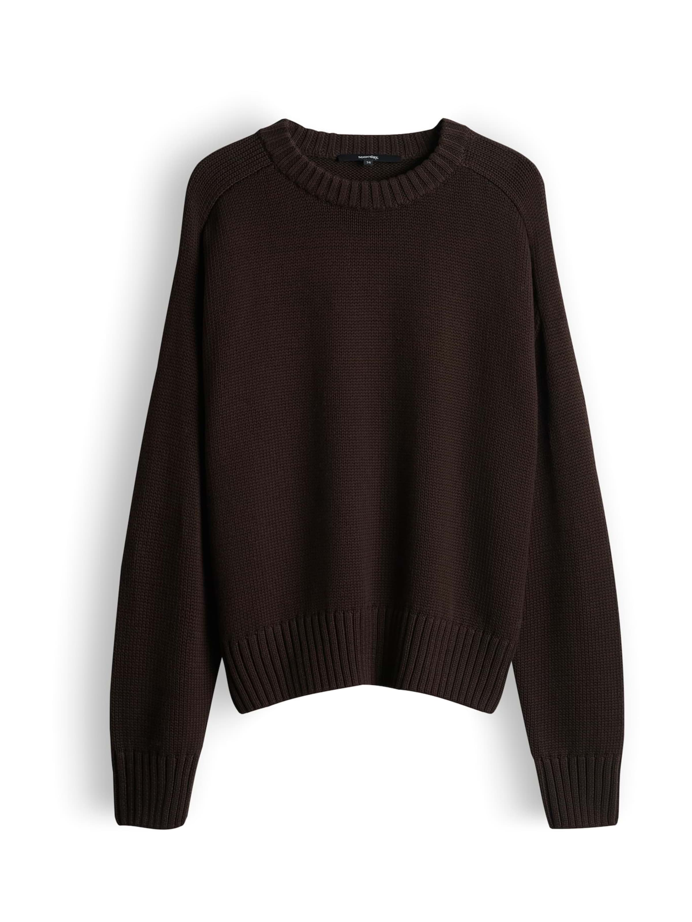 

Someday Свитер 'Tiruna' в темно-коричневом цвете