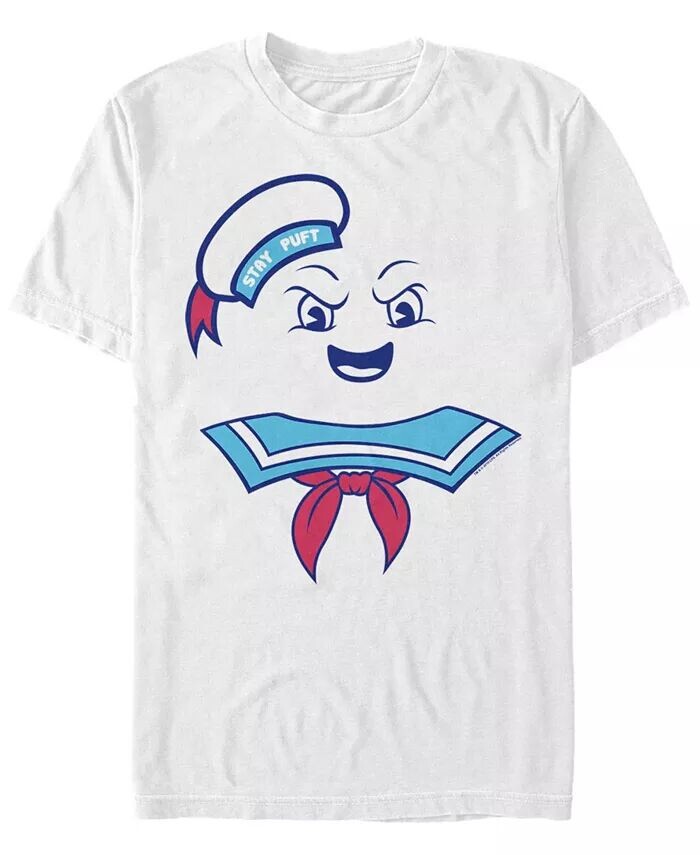 

Футболка с коротким рукавом для костюма на Хэллоуин от Ghostbusters Stay Puft Big Face Fifth Sun, белый