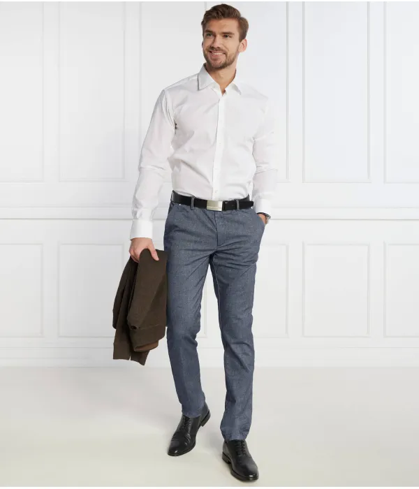 Брюки Кайто Slim fit Boss, серый — фото 2