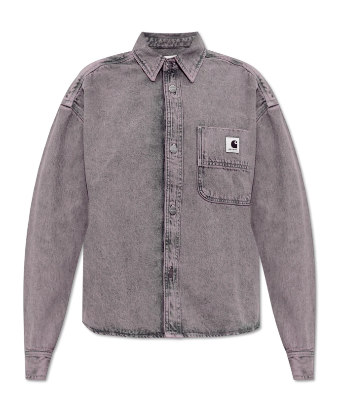 

Джинсовая рубашка Джорджия Carhartt Wip, фиолетовый