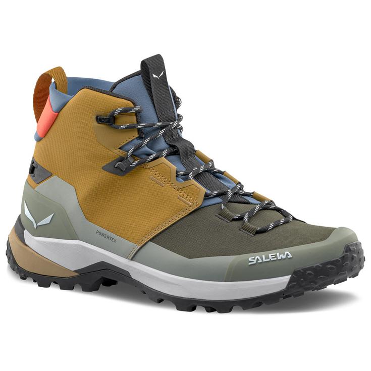 

Ботинки для походов puez 2 mid powertex m golden brown shadow - 7.5 Salewa
