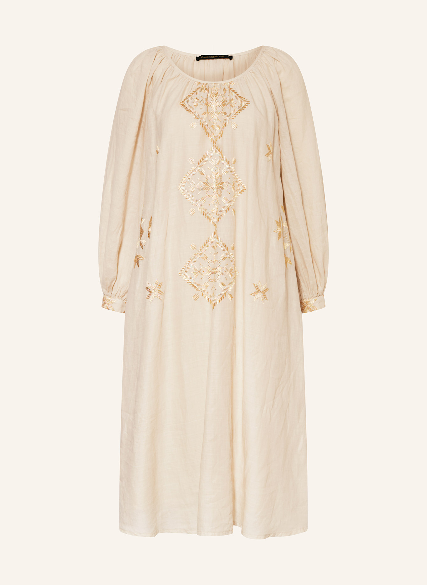 

Пляжное платье Lefkada с блестящей пряжей Greek Archaic Kori, мультиколор