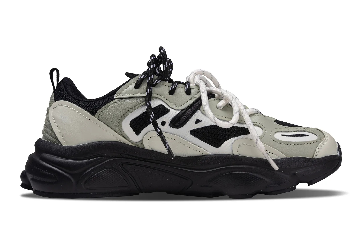 FILA Кроссовки Mars 2 668, Green Wilderness Trail Mystery Leather, мужские, черно-зеленые — фото 3