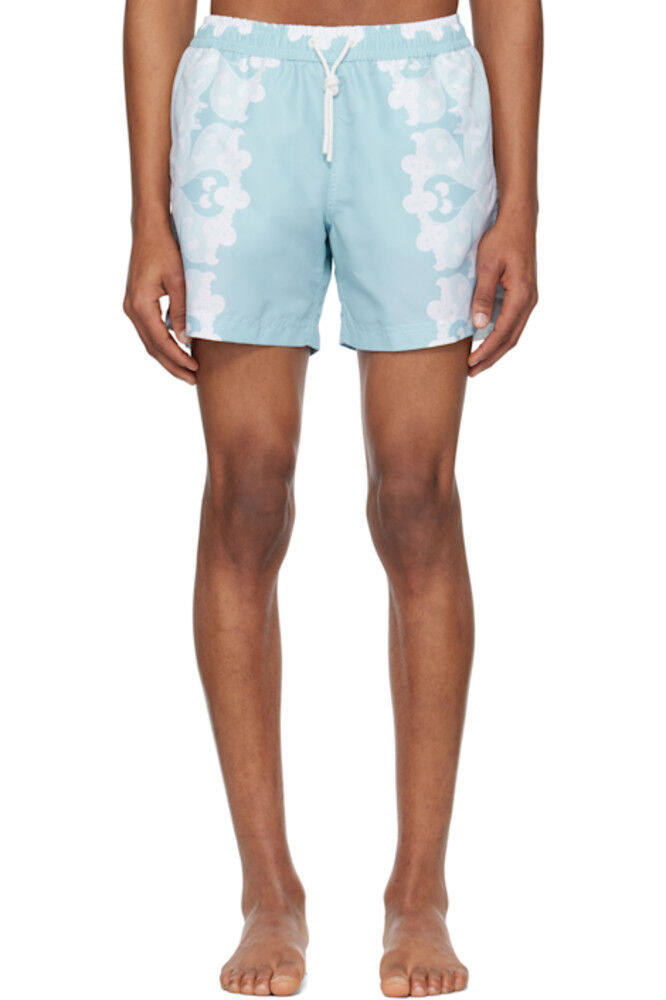 

Классические шорты для плавания Blue Paradise Floral COMMAS