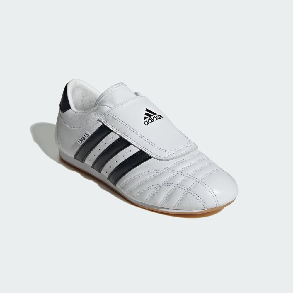 Кроссовки Adidas Taekwondo Shoes, цвет Cloud White/Core Black/Gum — фото 4