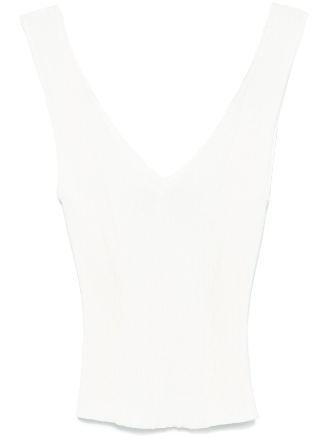 

Golden Goose топ в рубчик, нейтральный цвет