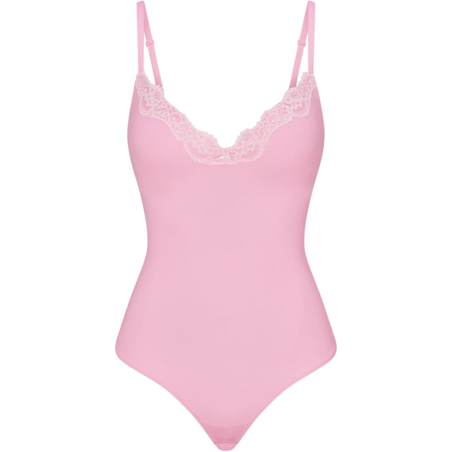 

Комбинезон FW25 FITS EVERYBODY LACE PUSH UP Skims, Bubblegum Tonal/Bubble Gum Tone