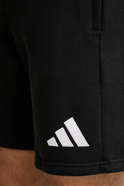 Шорты из эластичной ткани Adidas Performance, черный — фото 4