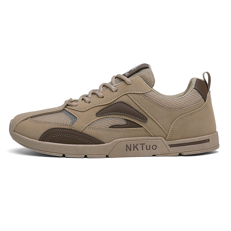 

LEXON Мужские низкие скейтерские кеды цвета хаки, цвет Khaki