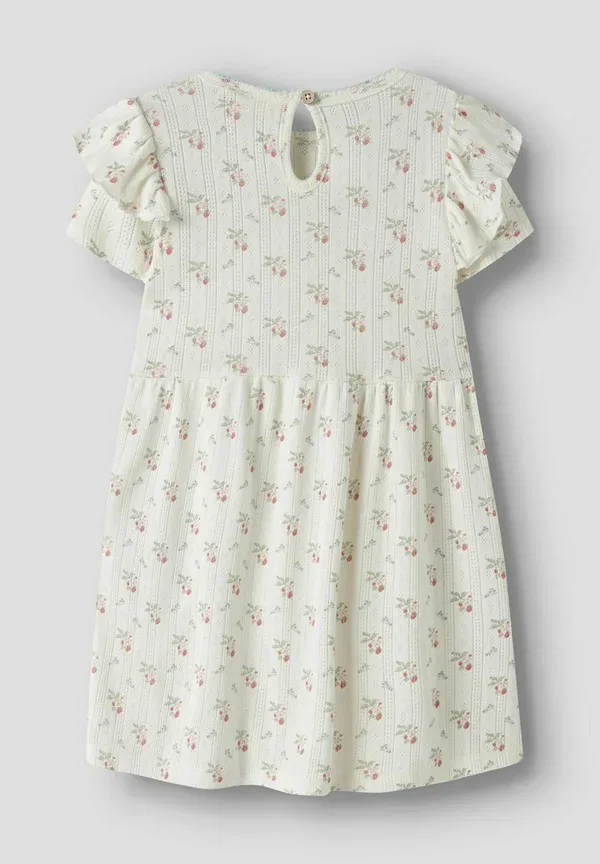 Платье regular fit jumper dress Lil' Atelier, кокосовое молоко — фото 4