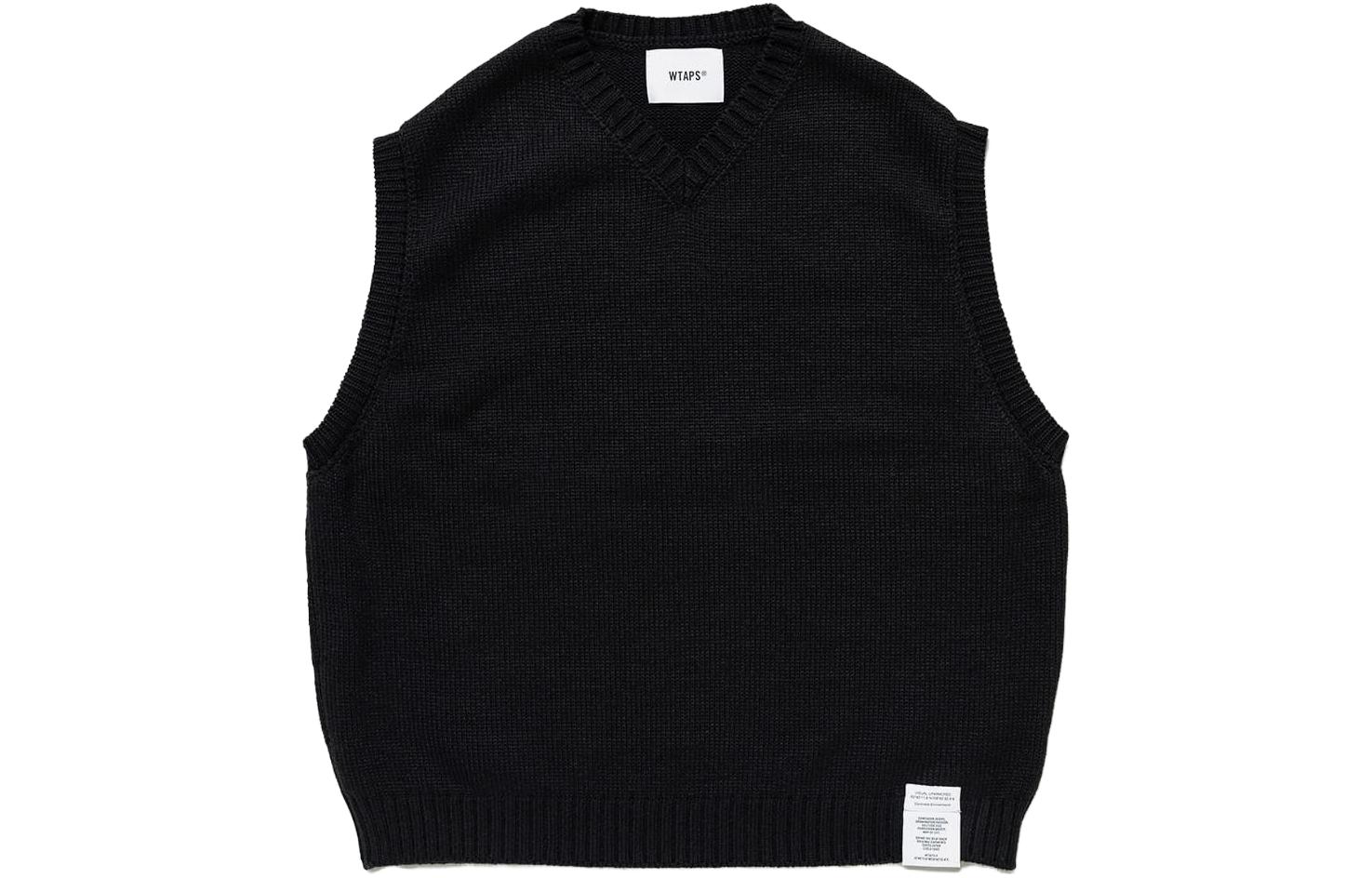 

Майки мужские с V-образным вырезом, средней жесткости, другие Wtaps, черный