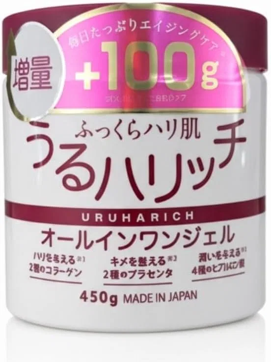Гель для умывания Japan Girls — Гель Uru Harrich All-in-One увлажняющий , , белый, 450 г