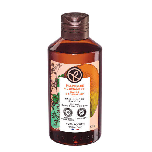 

Гель для душа и ванны, Манго и Кориандр, 200 мл Yves Rocher
