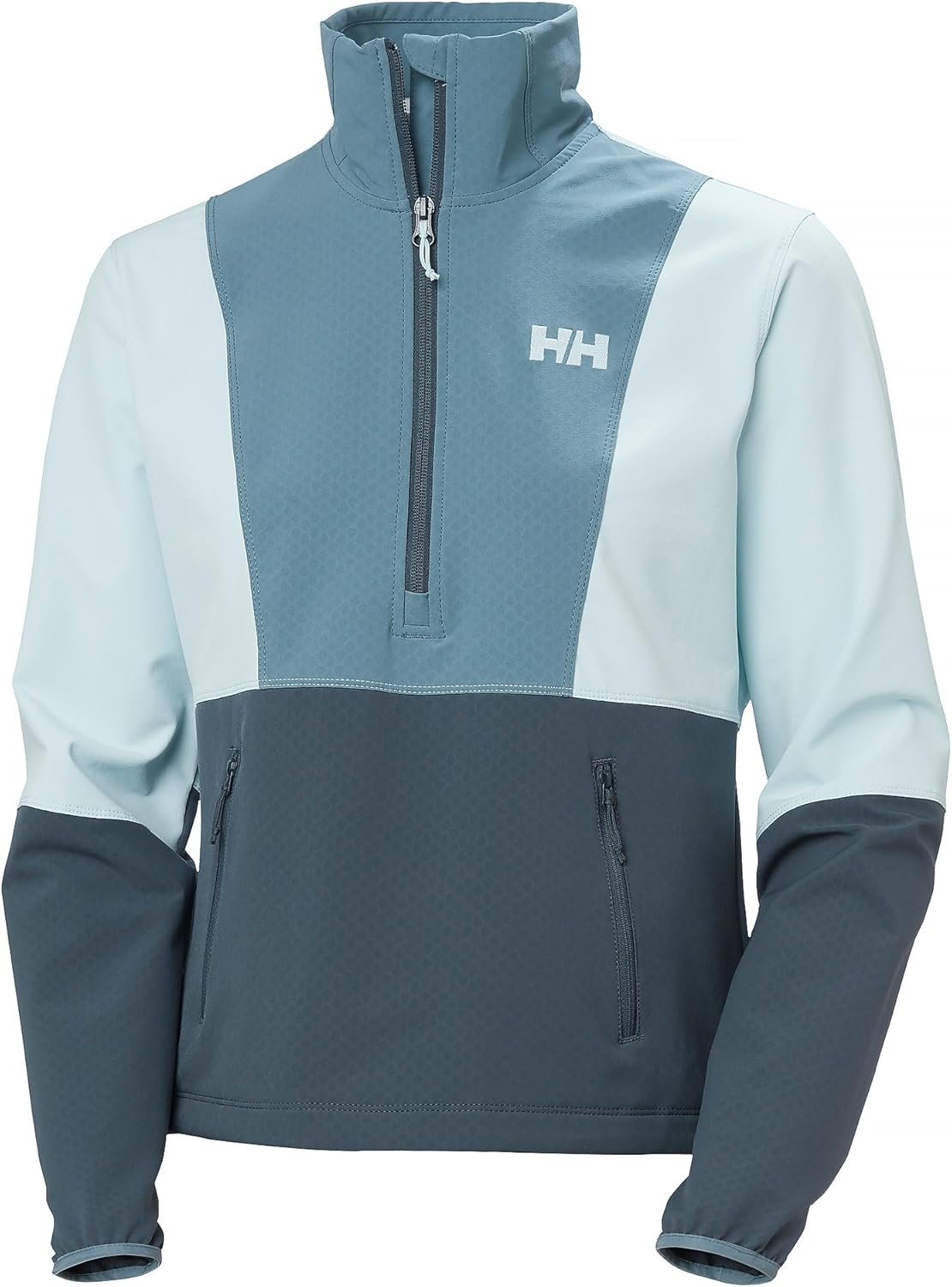 

Helly-Hansen Cascade Shield Anorak - легкое женское водонепроницаемое пальто, ветрозащитная куртка с капюшоном, дождевик для активного отдыха Helly Hansen, 860 Alpine Frost/Washed Navy