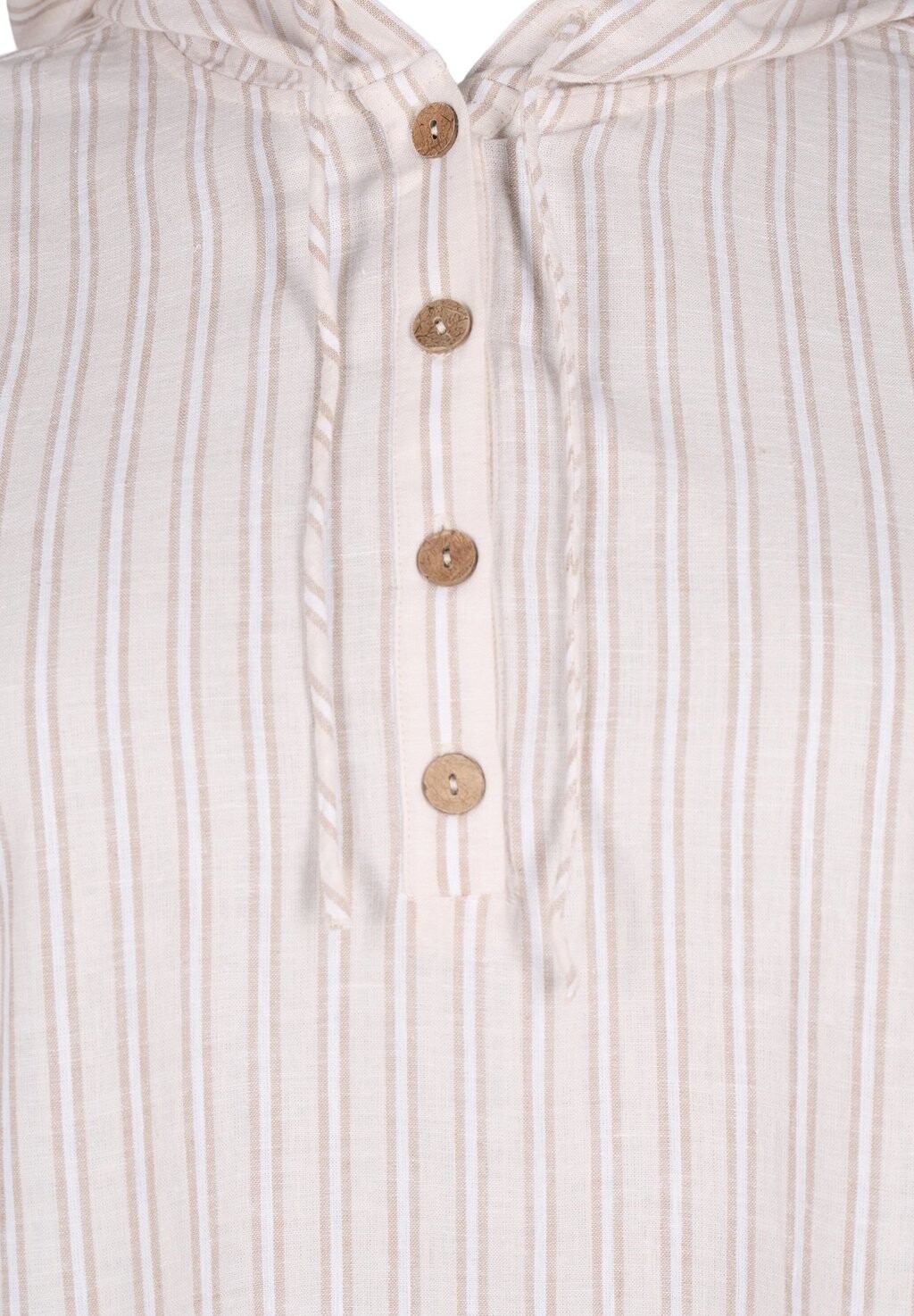 

Блуза MIT KAPUZE Zizzi, цвет Wh Sandshell Stripe