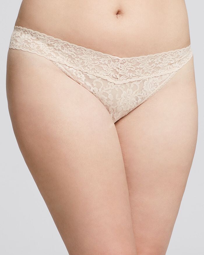 

Плюс стринги с оригинальной посадкой Hanky Panky