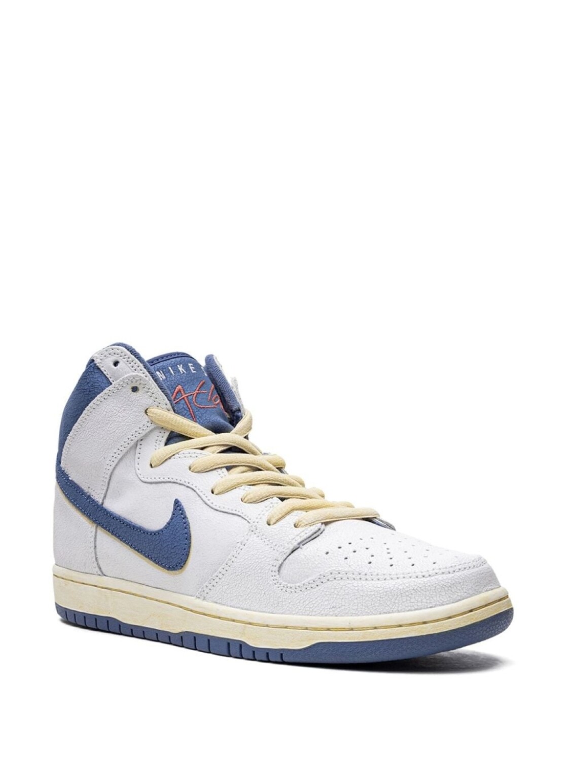 Nike кроссовки SB Dunk High Special Box Lost At Sea из коллаборации с Atlas, белый — фото 2