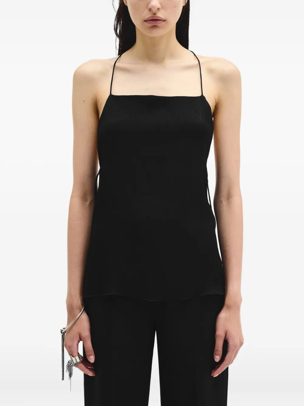 

Топ с открытой спиной Heda Ann Demeulemeester, черный