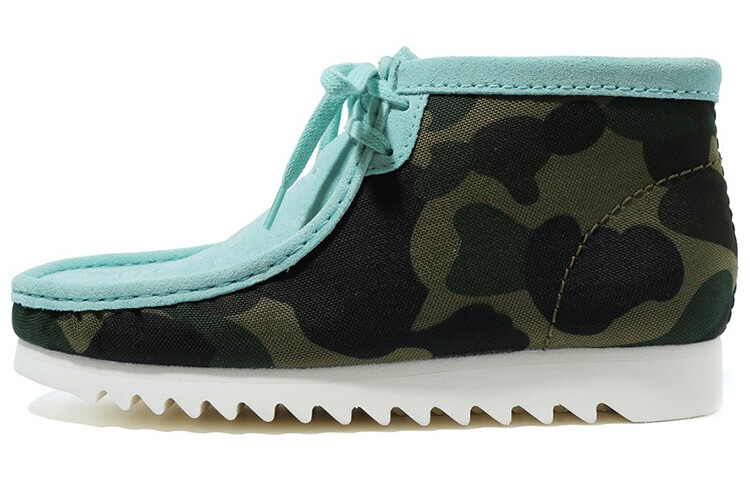 

Ботинки Clarks X Ankle мужские синие A Bathing Ape