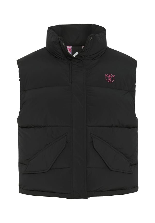 

Жилет в стеганом стиле. Chiemsee, черный