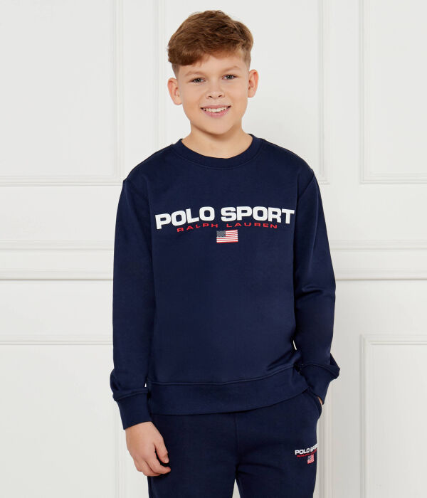 

Толстовка детская Polo Ralph Lauren с логотипом, синий