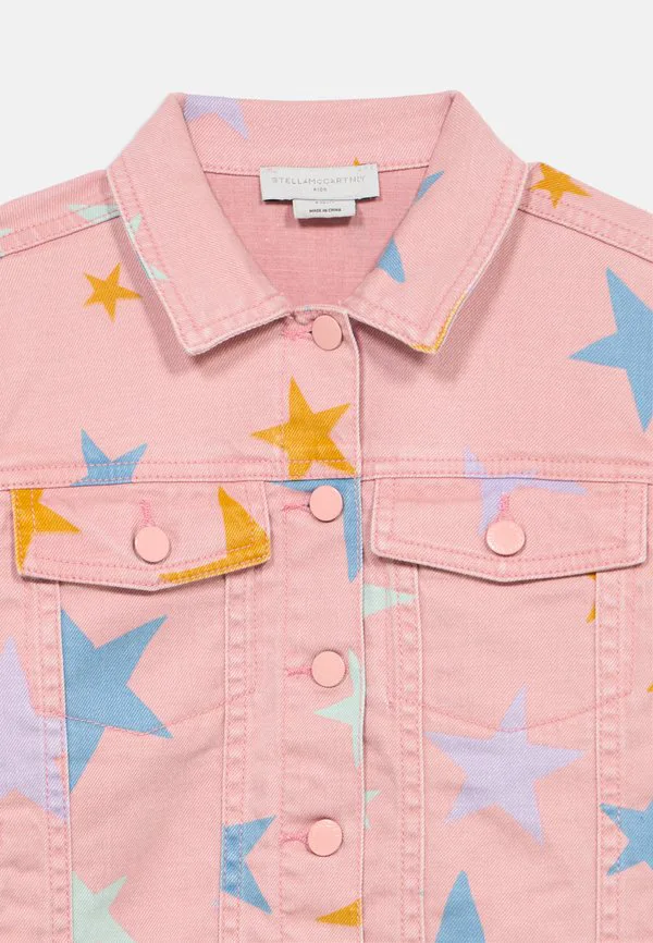 Джинсовая куртка Stella Mccartney Kids, Rosa/Multi-Coloured — фото 3