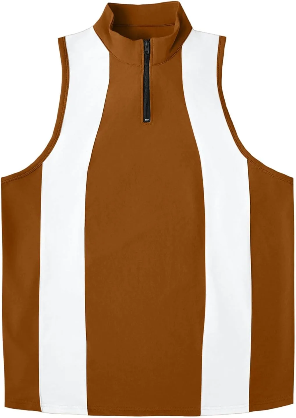 

Футболка-майка с V-образным вырезом и воротником-стойкой для мужчин: Casual Slim Fit