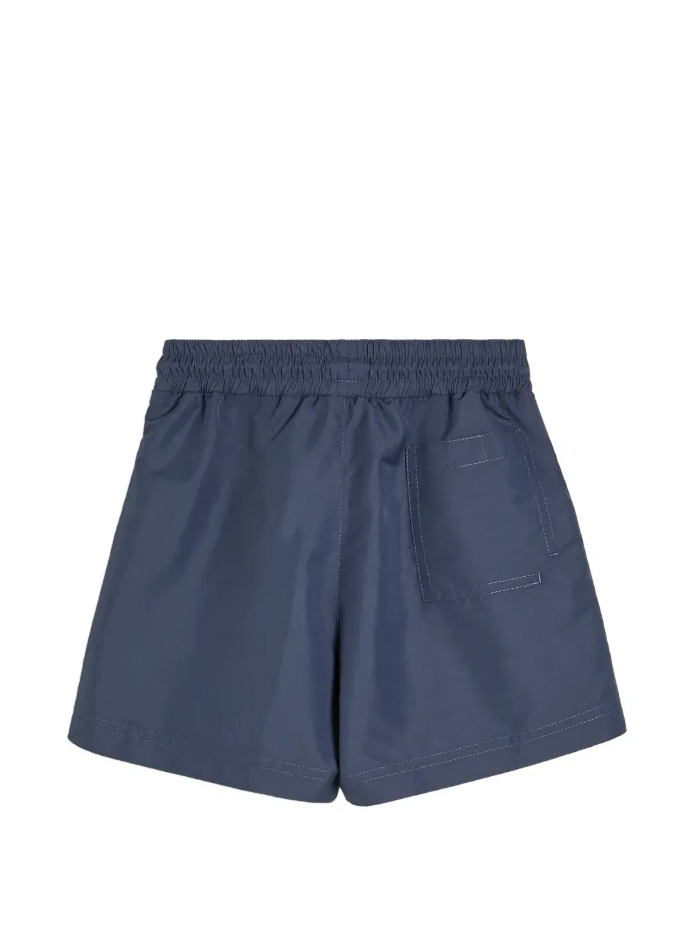 Нейлоновые плавательные шорты с логотипом Brunello Cucinelli Kids, синий — фото 2