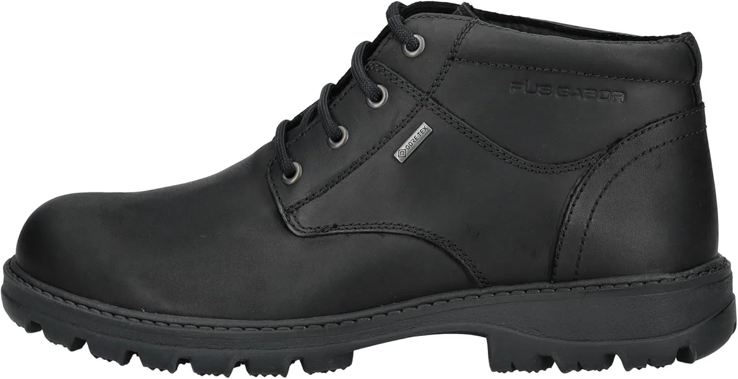 Мужские ботинки Pius Gabor, ботильоны, Gore-Tex, с усиленным сцеплением, сменная латексная стелька, шерстяная подкладка, Black — фото 2