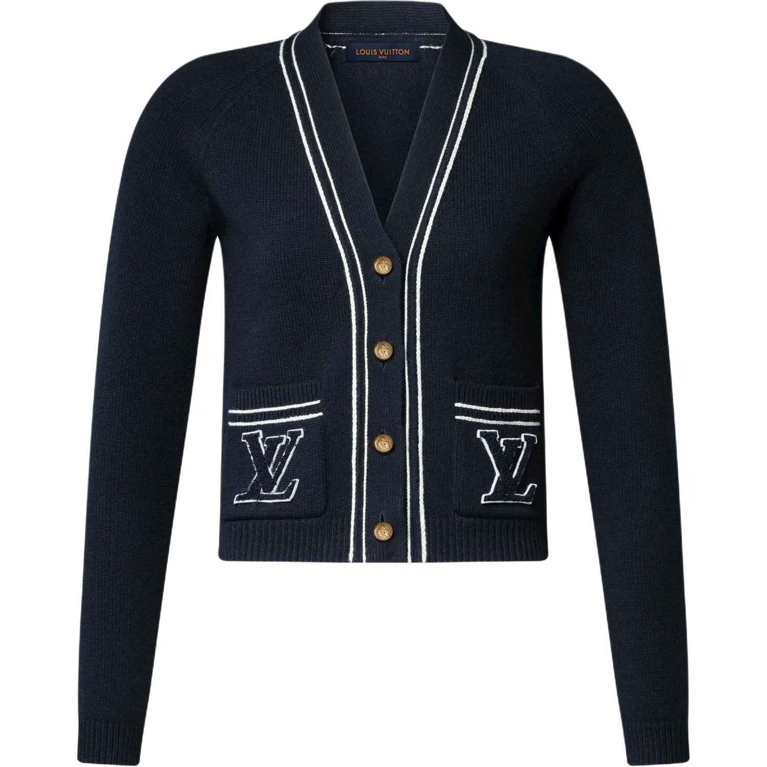 Свитер Nautical SS26 женский LOUIS VUITTON, Marine Blue