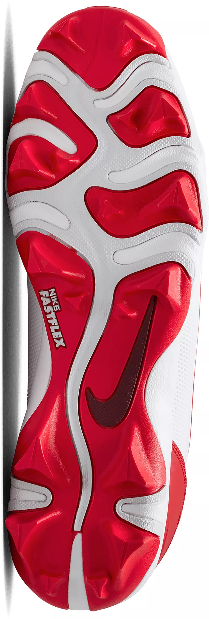 Мужские бейсбольные бутсы Nike Force Trout 9 Keystone RM, цвет White/University Red/Team Red — фото 2