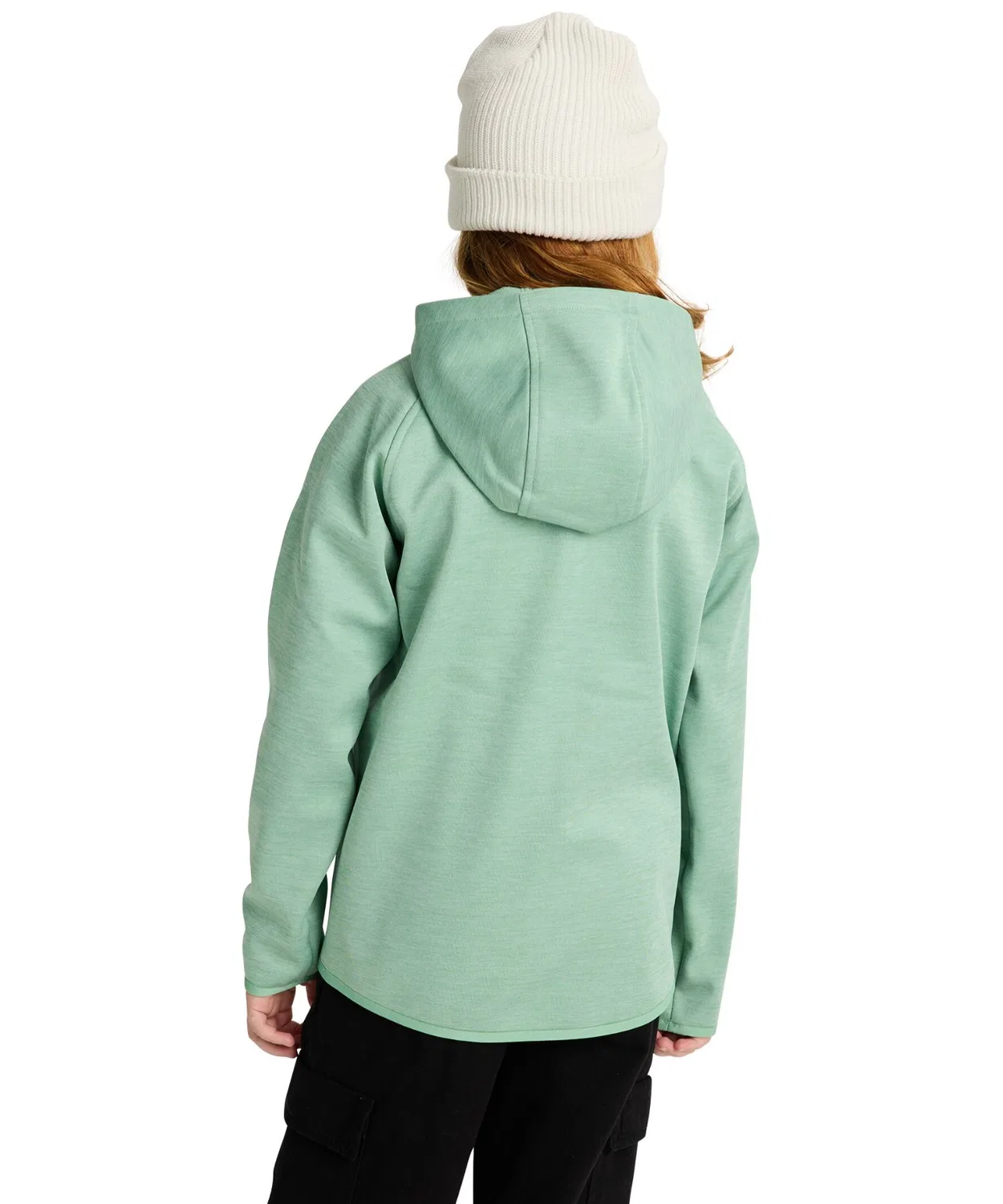 Флисовая кофта Burton Crown Weatherproof Full Zip для детей, светло-зеленый — фото 4