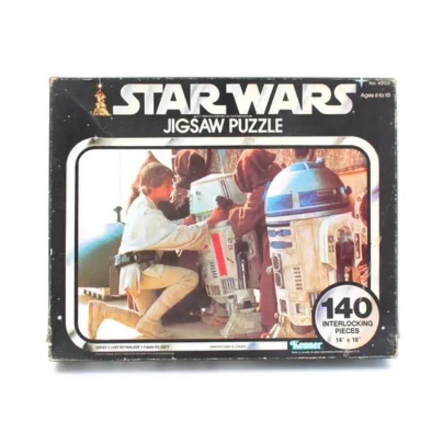 

Пазл «Люк встречает R2-D2» (140 деталей), Star Wars Puzzles (Kenner)