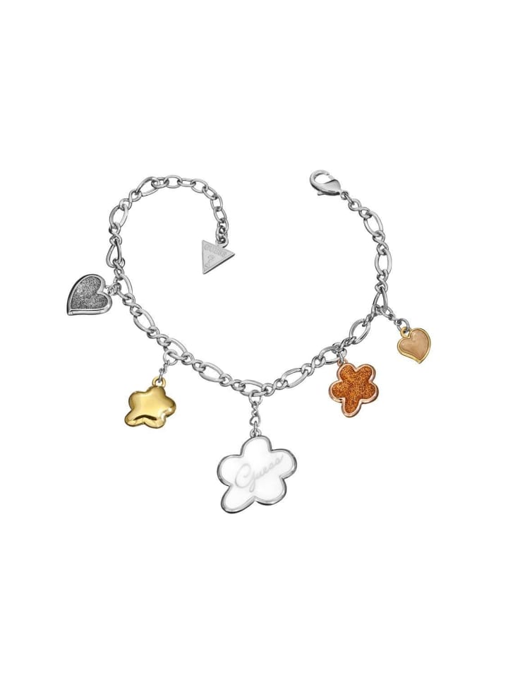 

Guess Серебряный браслет, 17 см