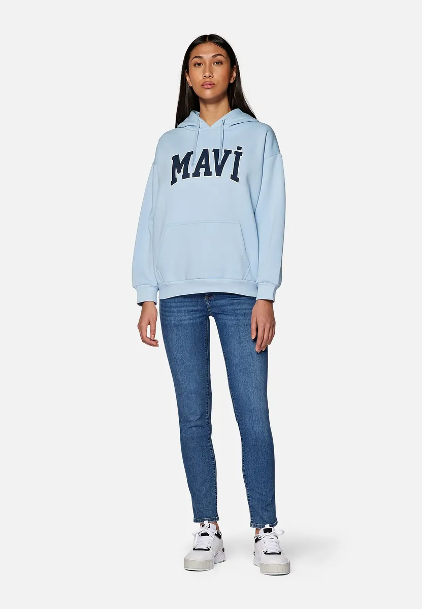 

Толстовка Mavi "MAVI SWEATSHIRT", толстовка с логотипом Mavi на груди, синий