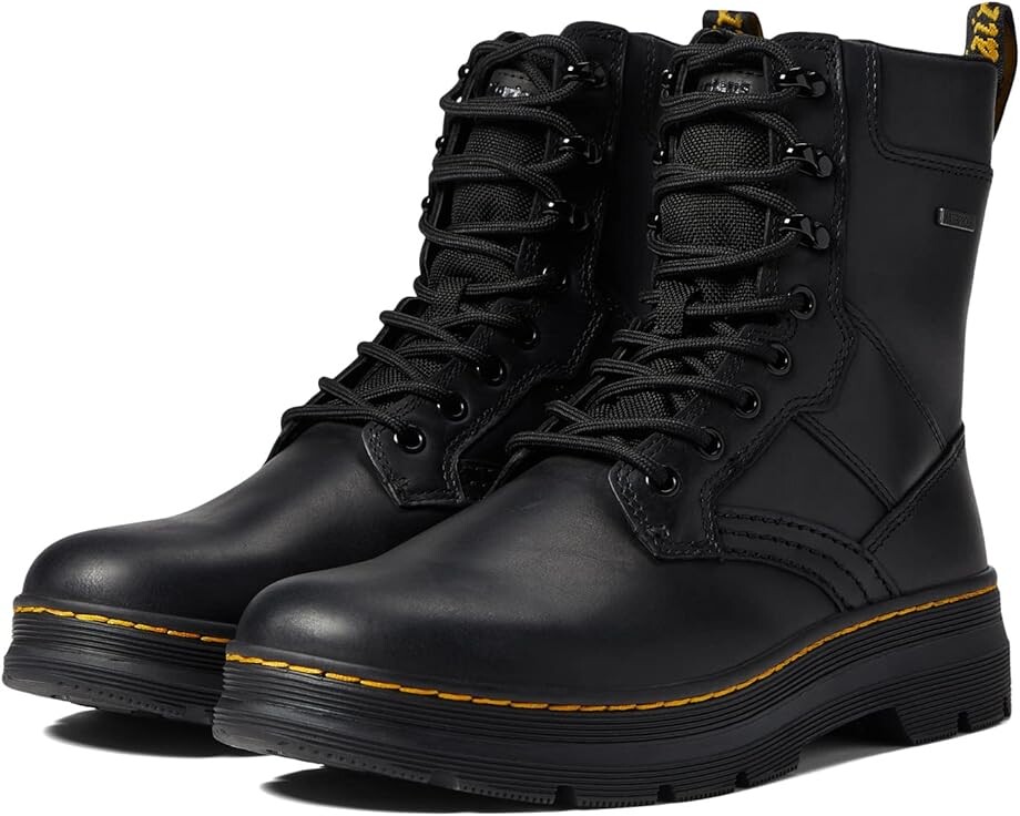 

Ботинки Dr. Martens Work Iowa Waterproof Tract II, цвет Black Republic Waterproof/Extra Tough Nylon