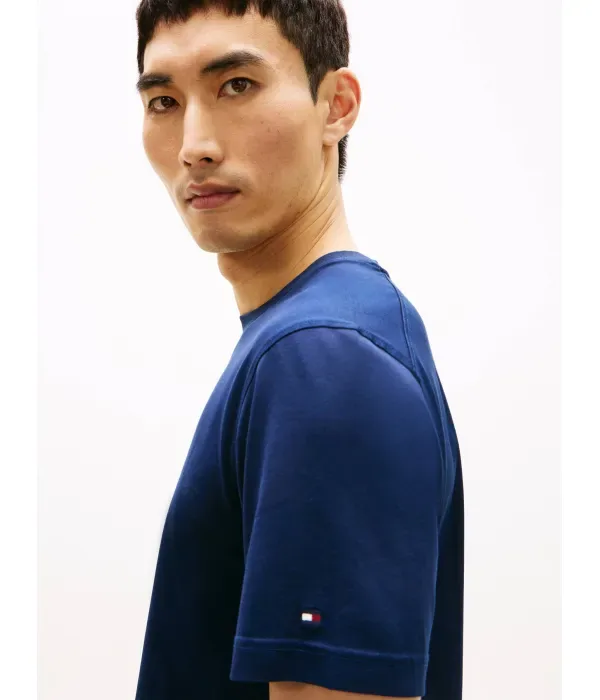 Футболка НЕОБХОДИМОСТЬ regular fit Tommy Hilfiger, темно-синий — фото 4