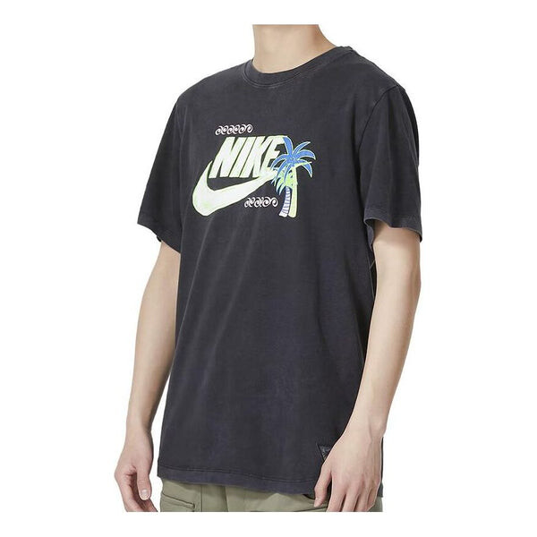 

Футболка Nike Sportswear Coconut Tree T-Shirt 'Black', черный