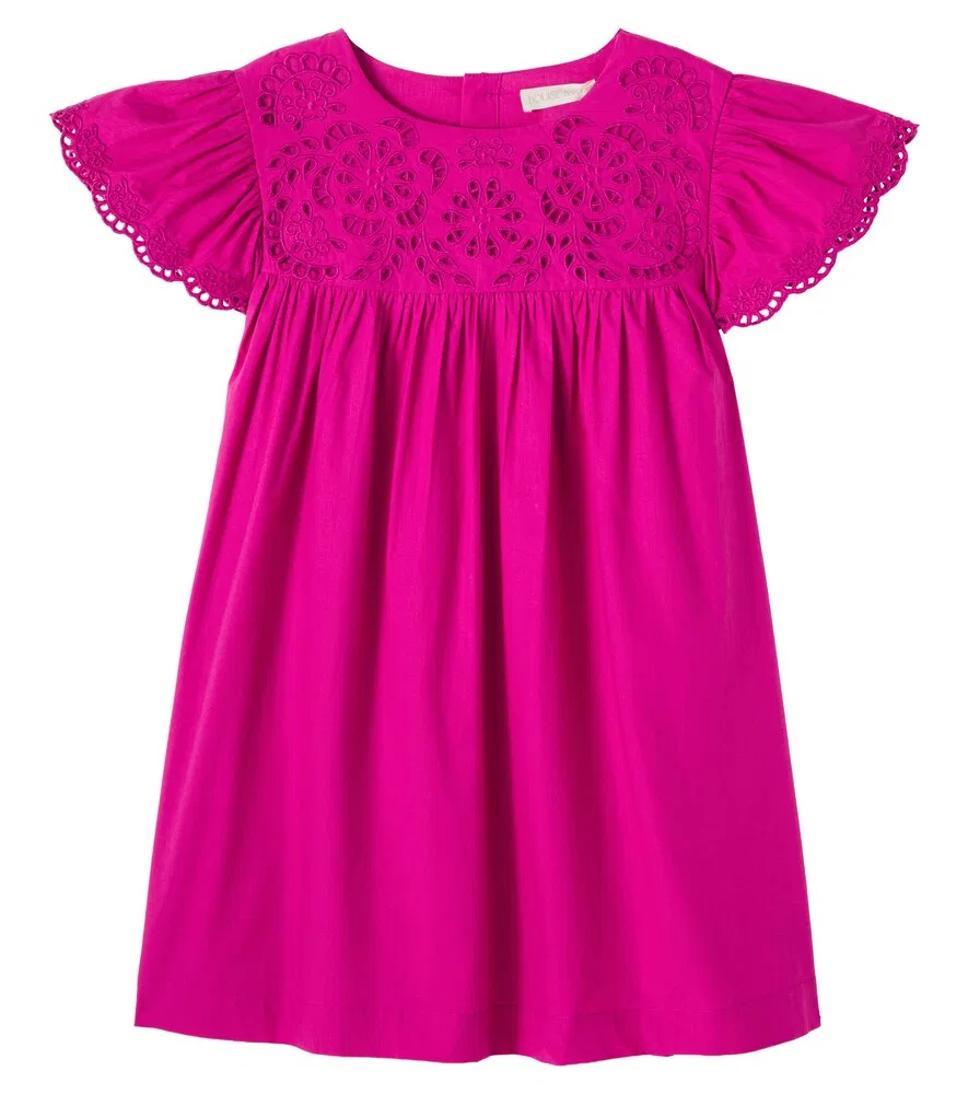 Хлопковое платье Notcha Broderie Anglaise Louise Misha, розовый